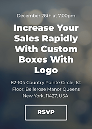 Increase Your Sales Rapidly With Custom Boxes With Logo - Splash