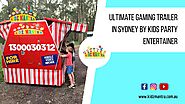 Ultimate Gaming Trailer in Sydney by Kids Party Entertainer