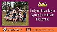 Backyard Laser Tag in Sydney for Ultimate Excitement