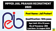 MPPEB Jail Prahari Recruitment 2020- 282 Jail Prahari Sarkari Vacancy » QuickJobsAlert.com