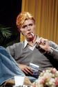 David Bowie with cigarettes