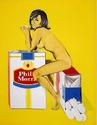 Philip Morris cigarette ad,1965.