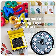 22 Handmade Learning Games & Toys for Kids