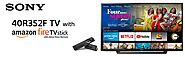 Sony Bravia 101.6 cm (40 inches) Full HD LED TV KLV-40R352F (Black) | With Amazon Fire Stick at Zero Cost