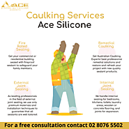 Caulking Services offered by Ace Silicone