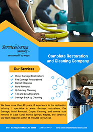 Complete Restorations and cleaning services | ServiceMaster by wright
