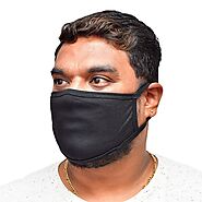 Gubbacci Reusable Cotton Unisex Face Mask With Comfortable Ear loop | Soft, lightweight, Washable, Breathable And Hum...