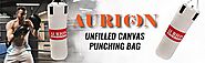 Buy Aurion Canvas Punching Bag-Unfilled with Free Chain Heavy Bag Online at Low Prices in India - Amazon.in