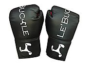 Buy Le Buckle Training Boxing Gloves 12 Oz (Black And Red) Online at Low Prices in India - Amazon.in