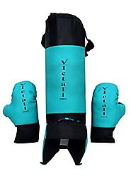 Victall Boxing Kit with Punching Bag for Kids (Colour May Vary, 52 cm)