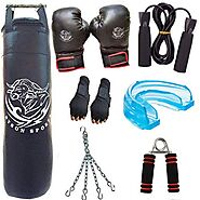 Buy Byson Punch Boxing Kit Set for Trainer and Beginners (36 inch Heavy Punching Bag, Boxing Gloves, Hand Wrap Gloves...