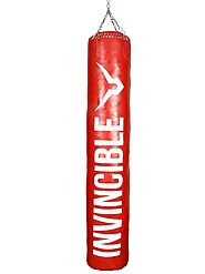 Buy Invincible Classic Vinyl Never Tear Boxing Bag Red 80CM 20 KG Online at Low Prices in India - Amazon.in