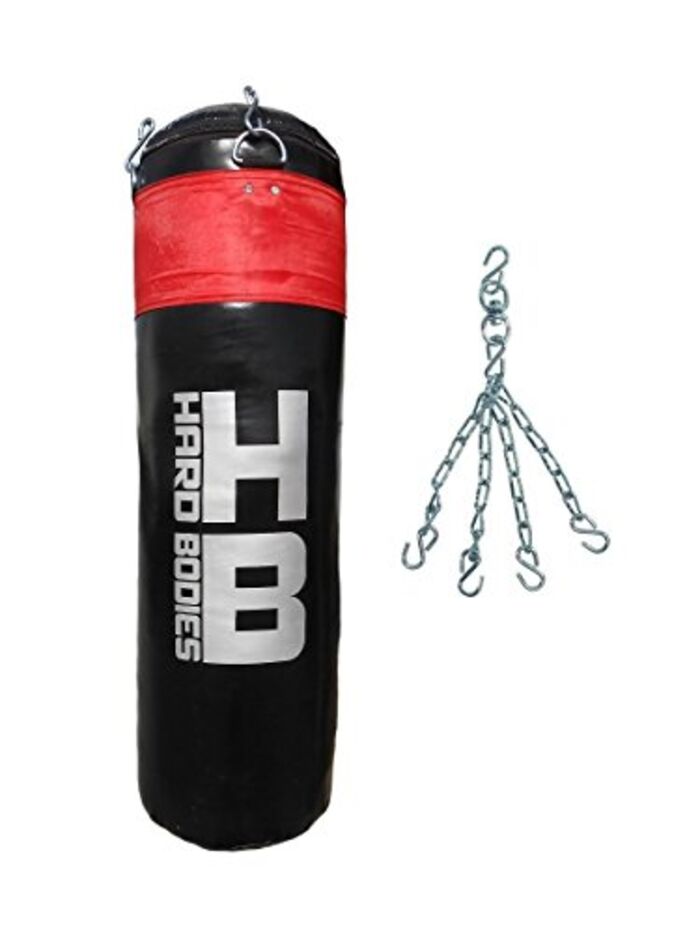 USI Classic Unfilled Heavy Punching Bag Adults For Boxing Training With Chain 