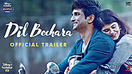 Sushant last film 'Dil Bechara' trailer released