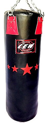 LEW 48" Classic Synthetic Leather MMA/Kick-Boxing Punching Bag