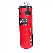 Buy Leather Punch Bag (105CM) Online at Low Prices in India - Amazon.in