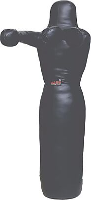 Buy USI UNIVERSAL THE UNBEATABLE Thai Clinch Grappling Dummy, Weight 55kg (Black) Online at Low Prices in India - Ama...