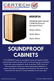 Soundproof Server Cabinet