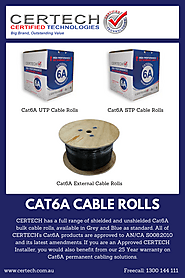 Cat6A Cable Rolls