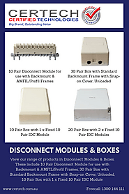 Disconnect Modules & Boxes