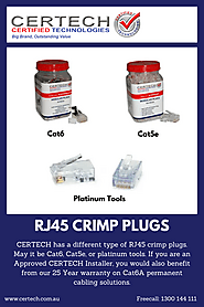 RJ45 Crimp Plugs