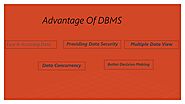 Advantage and Disadvantage of DBMS