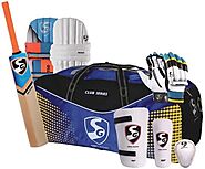 Buy SG Kashmir Eco Cricket Kit Online at Low Prices in India - Amazon.in