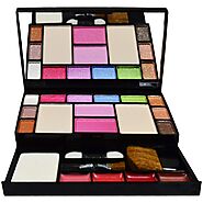 Preyansh Fashion Makeup Kit - 10 Eye Shadows Palette 4 Lip Colour 2 Compact Powders 2 Blushers: Amazon.in: Beauty