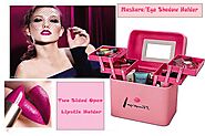 Buy SIBY PU Leather Two Sided Open Big Makeup Vanity Box For Girls Jewelry Box Travel Comestic Jewelry Casket Organiz...