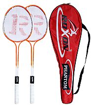 Buy Roxon Phantom JR Polo Double Shaft Badminton Racket Set Online at Low Prices in India - Amazon.in