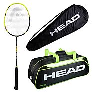 Buy HEAD Head Airflow 9000 Badminton Racquet Set with Inferno 70 Green kitbag Online at Low Prices in India - Amazon.in