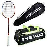 Buy HEAD Head Airflow 2000 Badminton Racquet Set with Inferno 70 Green kitbag Online at Low Prices in India - Amazon.in