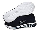 Buy Columbus Men's Flying Machine Navy Mesh Sports Running Shoes UK - 6 at Amazon.in