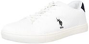 Buy US Polo Assn. Men's PERICO Off White Sneakers-8 UK (42 EU) (9 US) (2531929812) at Amazon.in