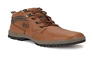 Red Chief Men's Elephant Tan Leather Trekking and Hiking Footwear Boots (RC2501) - 8 UK: Buy Online at Low Prices in ...