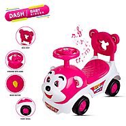 Buy Dash Baby Toy Monkey Ride On, Baby car, Kids car, Toy car, Push Car with Musical Tunes Toy for 1 Year Old Baby (P...
