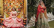 A Pin Worthy Sikh Wedding With Bride In Personalised Wedding Lehengas