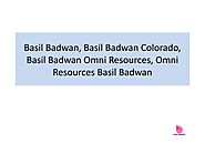 Basil Badwan, Basil Badwan Colorado, Basil Badwan Omni Resources, Omni Resources Basil Badwan