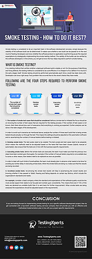 Smoke Testing – How To Do It Best?