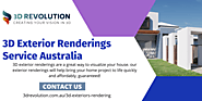 3D Exterior Renderings Service Australia