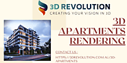 3D Apartments Rendering – Medium Banner (US) (Landscape) by 3drevolution au