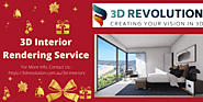 3D Interior Rendering Service - Australia | Book Us