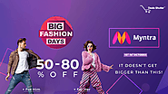 Myntra Coupons & Deals 2020 | 80% OFF On Fashion | Myntra Sale