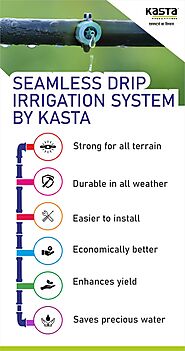 Seamless Drip Irrigation System By Kasta