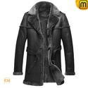 Mens Shearling Fur Leather Coat CW878578
