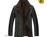 Mens Shearling Sheepskin Jacket Coat CW852531
