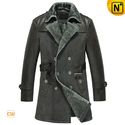 Mens Sheepskin Leather Coat CW856058
