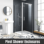 Walk-in shower enclosures