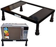 Buy Plantex Heavy Gi Metal Universal Microwave Oven Fix Stand for Kitchen Platform - Floor (Up to 30L) Online at Low ...