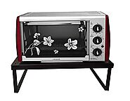 Xllent Microwave Oven Stand -Black Color- Size:- 50 cm36 cm15 cm.